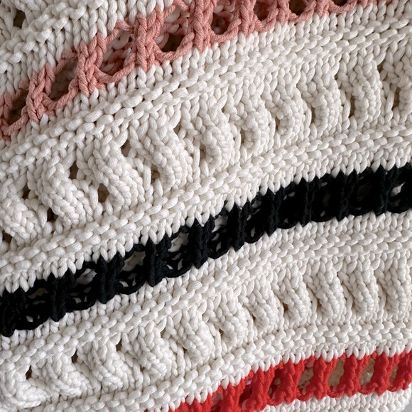 Ba&sh crochet multi colored sweater Size Small excellent condition! - Picture 12 of 13